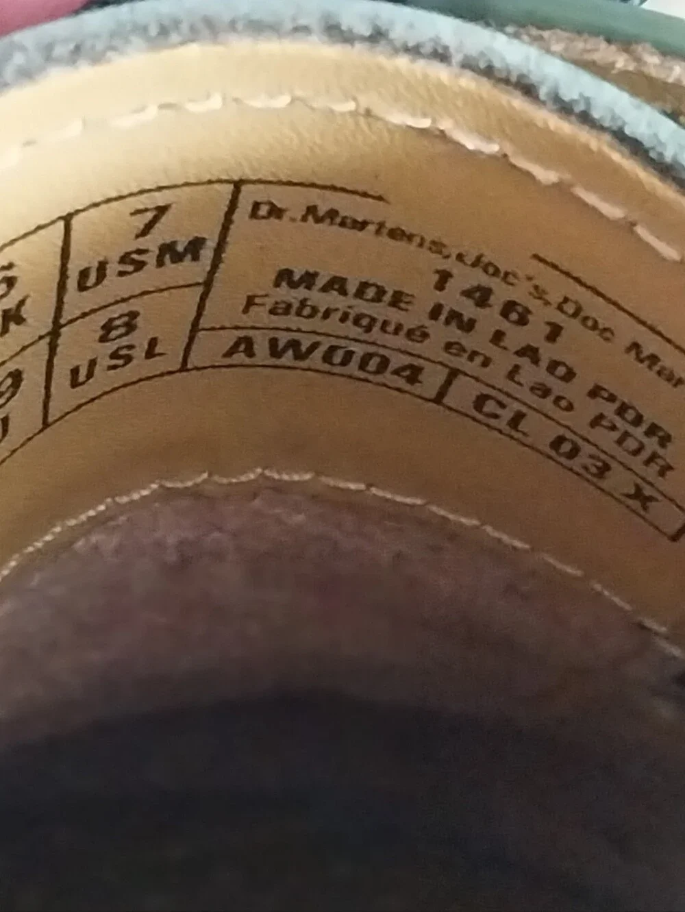 Pre-owned Dr. Martens 1461